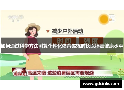 如何通过科学方法测算个性化体育锻炼时长以提高健康水平
